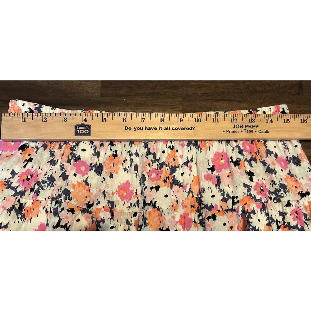 Universal Thread Boho Floral Tiered Flare Skirt Medium NWT - Picture 7 of 10
